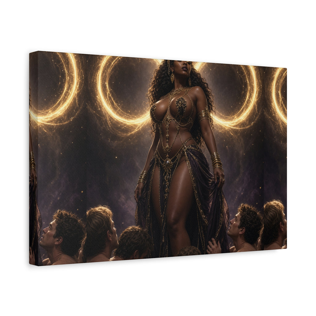Goddess Portrait Canvas Print